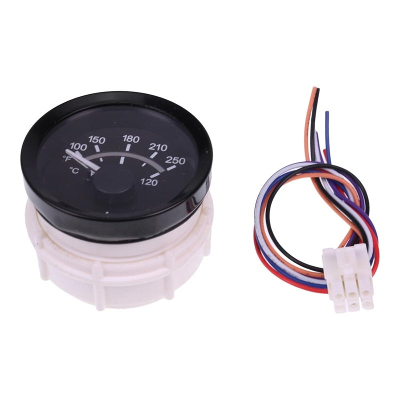 Chamixx 2-1/4" Electric Temperature Gauge EGS21T-250-12 Replace for Murphy 10701292 - Image 4